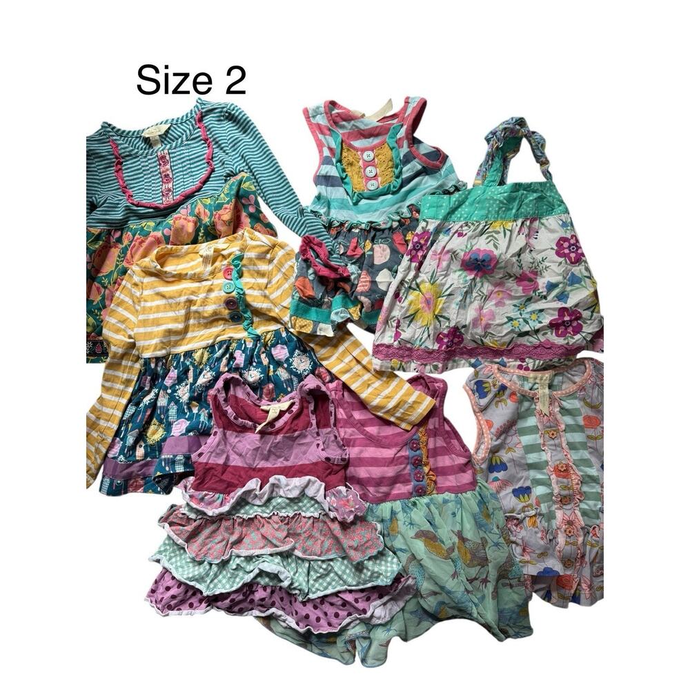 7 (seven) - Size 2 Girls Matilda Jane Dress long short sleeve summer tank top